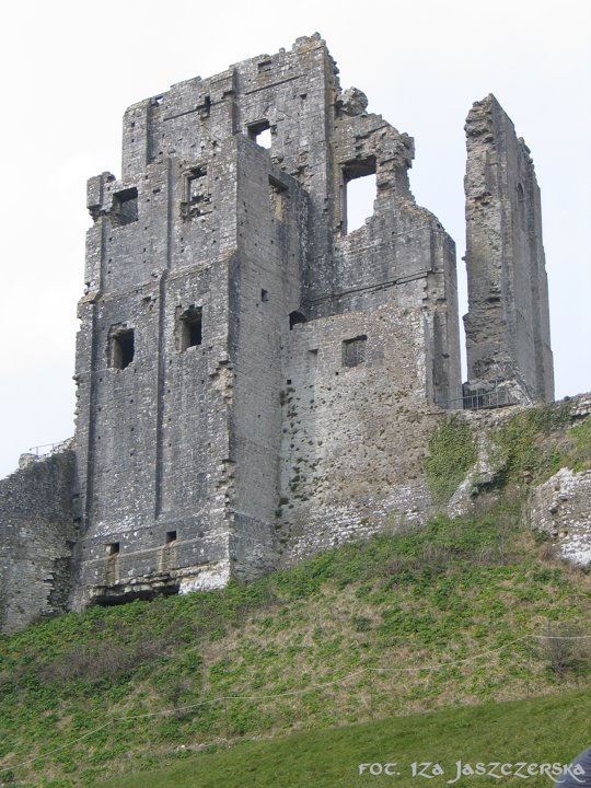zamek w Corfe
